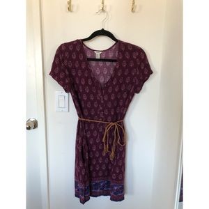 Forever 21 belted dress